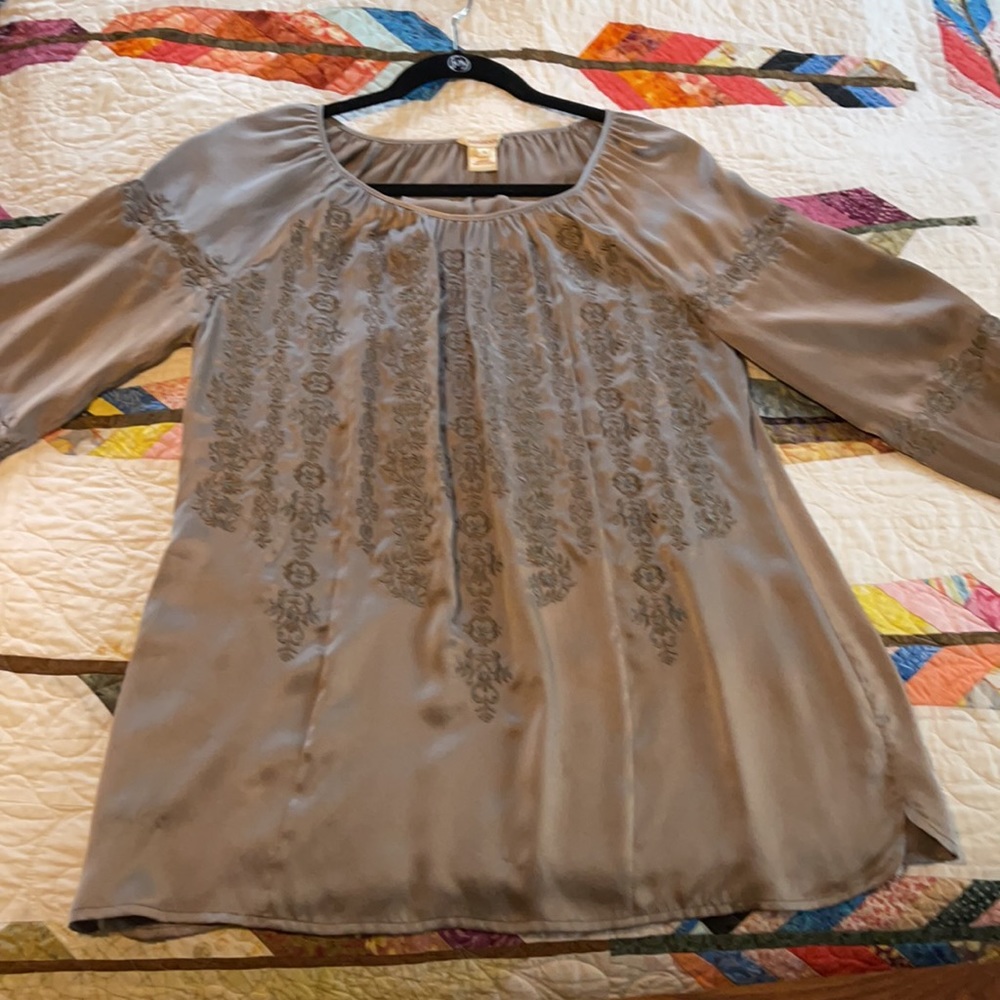Sundance Silk blouse worn once
